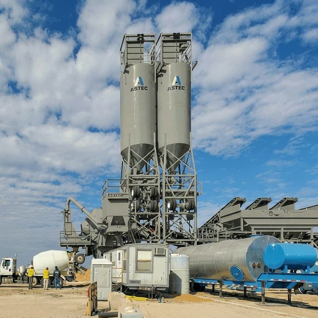 CON-E-CO 454/448 Plant concrete batch plant